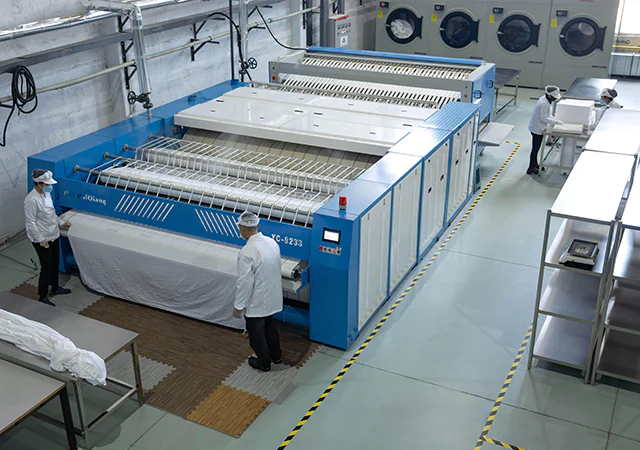 industrijsko peglanje za hotele